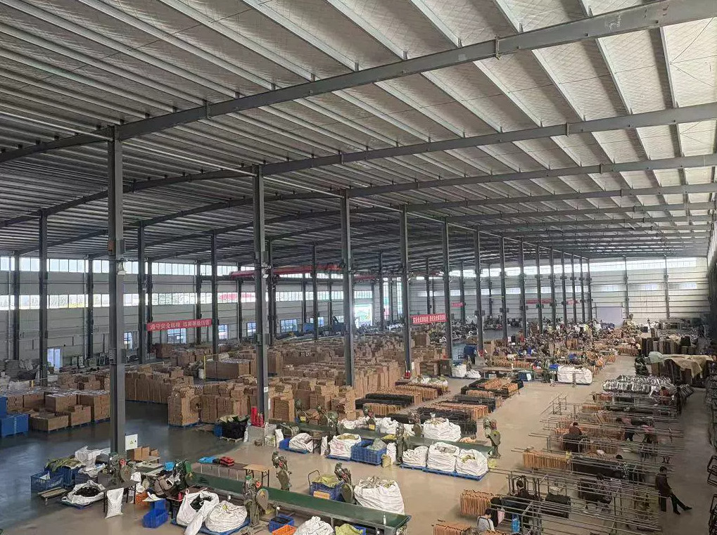 Modern manufacturing facility exterior