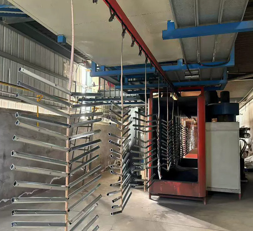 Powder coating line